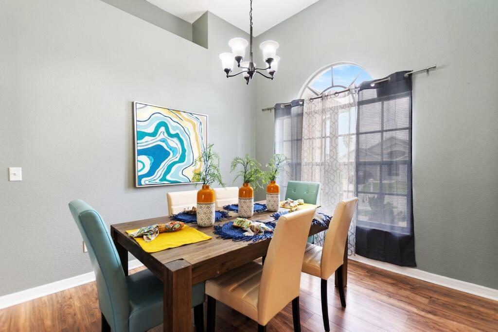 Spacious Disney Themed 5Bed Villa! Private Heated Enclosed Pool/Spa/Bbq! 대번포트 외부 사진