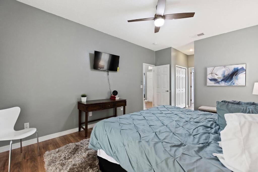 Spacious Disney Themed 5Bed Villa! Private Heated Enclosed Pool/Spa/Bbq! 대번포트 외부 사진